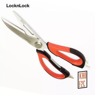 [LocknLock] Kéo nhà bếp 22.8cm - Màu đen / đỏ LOR131BR