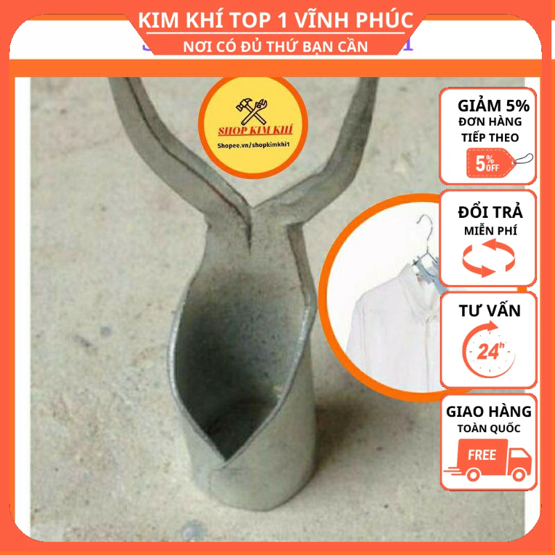 Đầu cây móc phơi quần áo