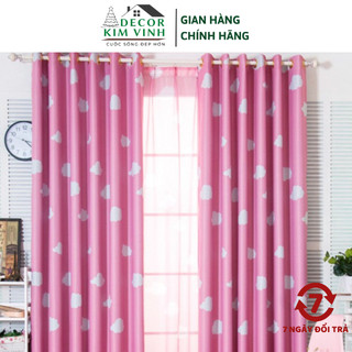 Rèm Vải Đám Mây Decor Kim Vinh Khoen Lỗ DCKV87
