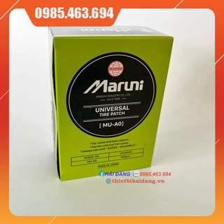 Hộp 100 miếng vá lốp không săm maruni mu-a0, nhật bản