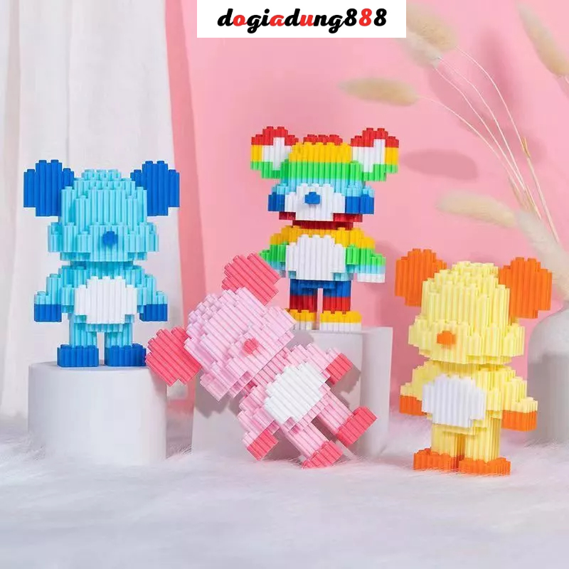 Lego bearbrick mini đáng yêu cho bé