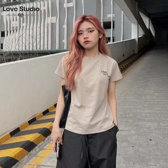 Áo baby tee originails thun trơn phông cotton dáng ôm kiểu basic nam nữ local brand
