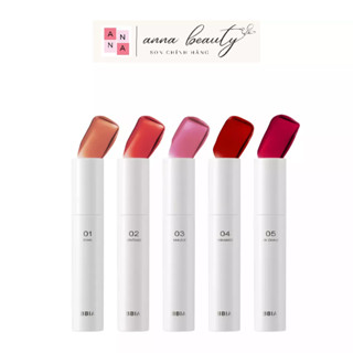 Son Tint Bóng Bbia Glow Lip Tint 01 02 03 04 (5 Màu) 3.2g