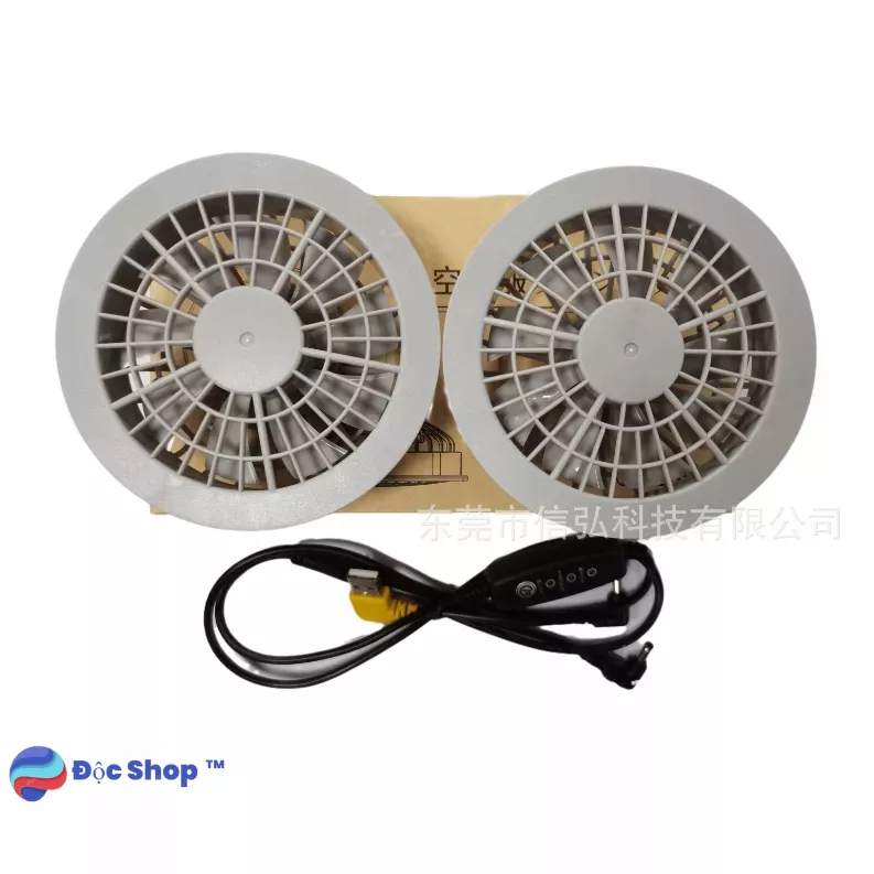 Bộ Quạt Cho Áo Khoác Điều Hòa Động Cơ Không Chổi Than