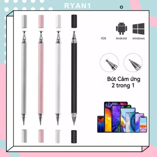  Bút cảm ứng 2 trong 1 đa năng tiện lợi dành cho điện thoại máy tính bảng Giá đỡ điện thoại bút bi-RN 