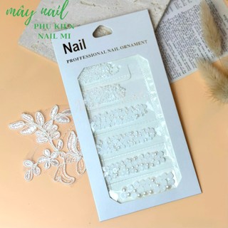 Sét trai nửa gắn móng trang trí móng