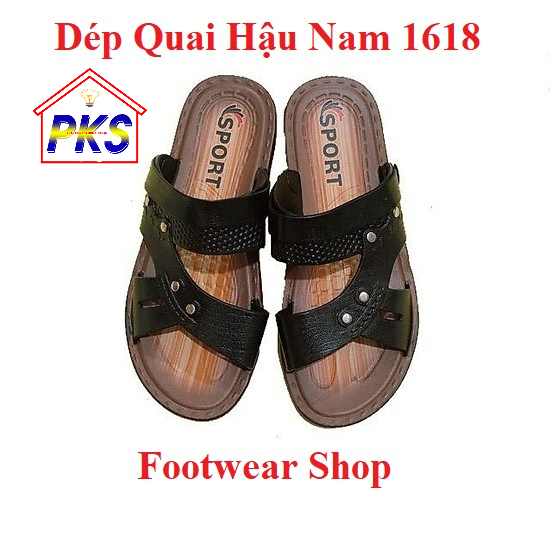 Dép Quai Hậu Nam 1618 - Dép Nhựa Giả Da Cao Cấp Bền Đẹp (ảnh thật)