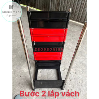 ( BÁN HOẢ TỐC TẶNG 100G BAO TAY ) XE ĐẨY LÀM TÓC 6 TẦNG DÀNH CHO SALON