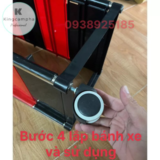 ( BÁN HOẢ TỐC TẶNG 100G BAO TAY ) XE ĐẨY LÀM TÓC 6 TẦNG DÀNH CHO SALON