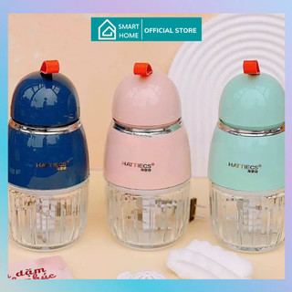 Máy xay ăn dặm cho bé Hattiecs 8 lưỡi dao dung tích 0,3L máy xay hattiecs xay đồ ăn dặm cho bé, đồ dùng ăn dặm cho bé