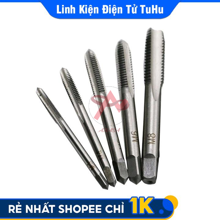Mũi Taro Tạo Ren Các Loại 3mm 4mm 5mm 6mm 8mm 10mm