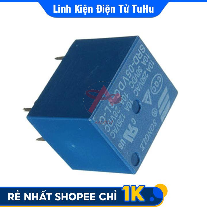 RELAY 10A 5P SRD SONGLE đóng ngắt thiết bị