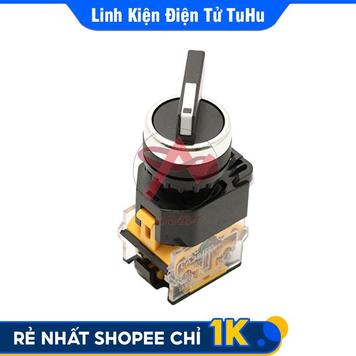 Công Tắc Xoay 2 Vị Trí Hoặc 3 Vị Trí LA38-203 440VAC 10A