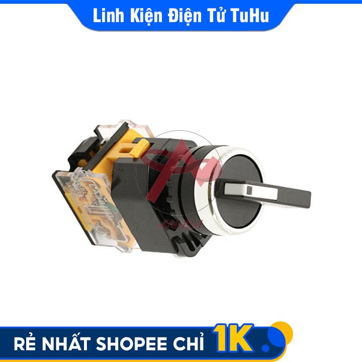 Công Tắc Xoay 2 Vị Trí Hoặc 3 Vị Trí LA38-203 440VAC 10A