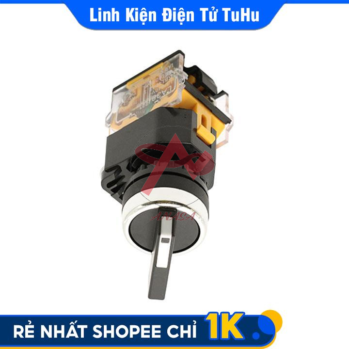 Công Tắc Xoay 2 Vị Trí Hoặc 3 Vị Trí LA38-203 440VAC 10A