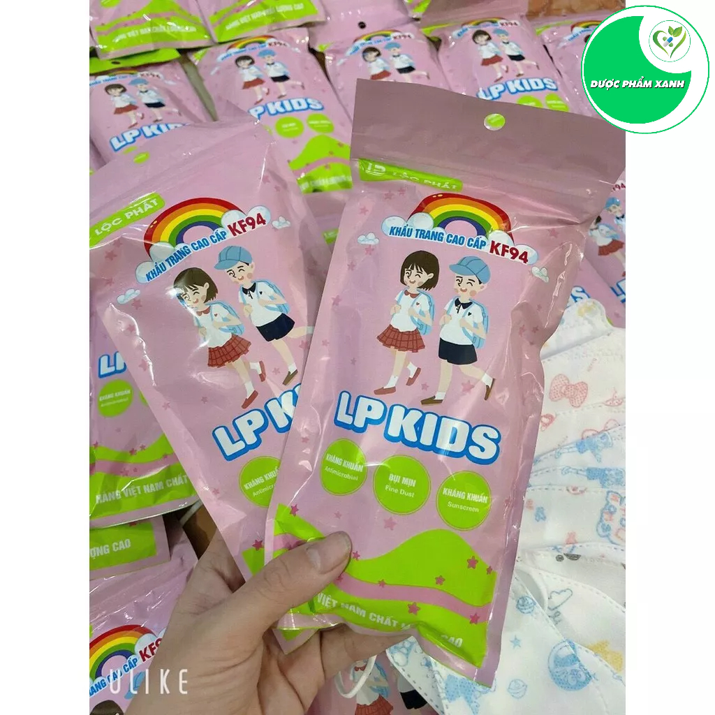 Khẩu Trang Trẻ Em KF94 Cao Cấp - Túi/10Cái - LP Kids