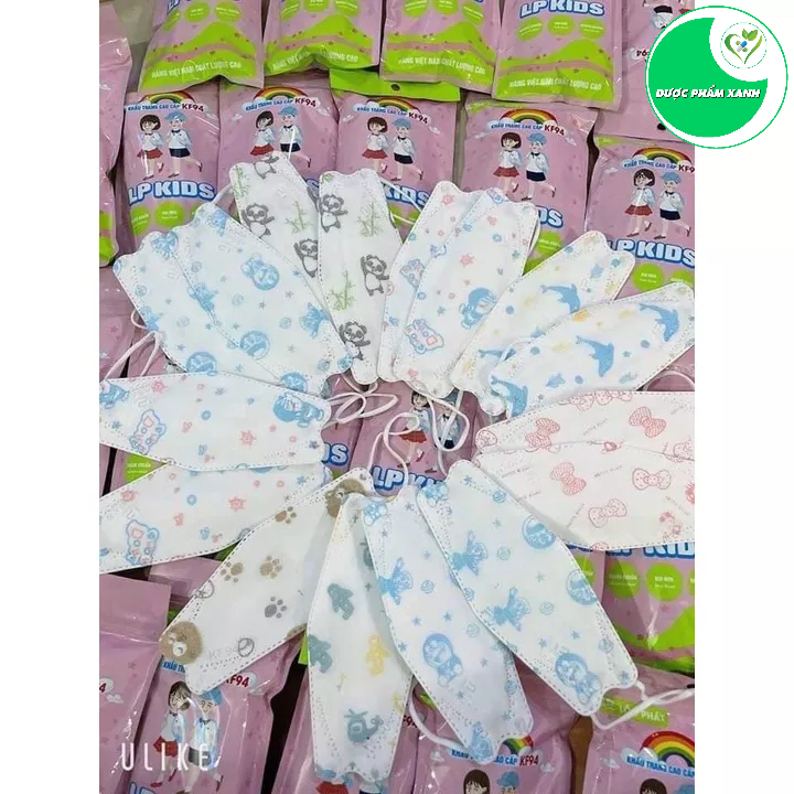 Khẩu Trang Trẻ Em KF94 Cao Cấp - Túi/10Cái - LP Kids