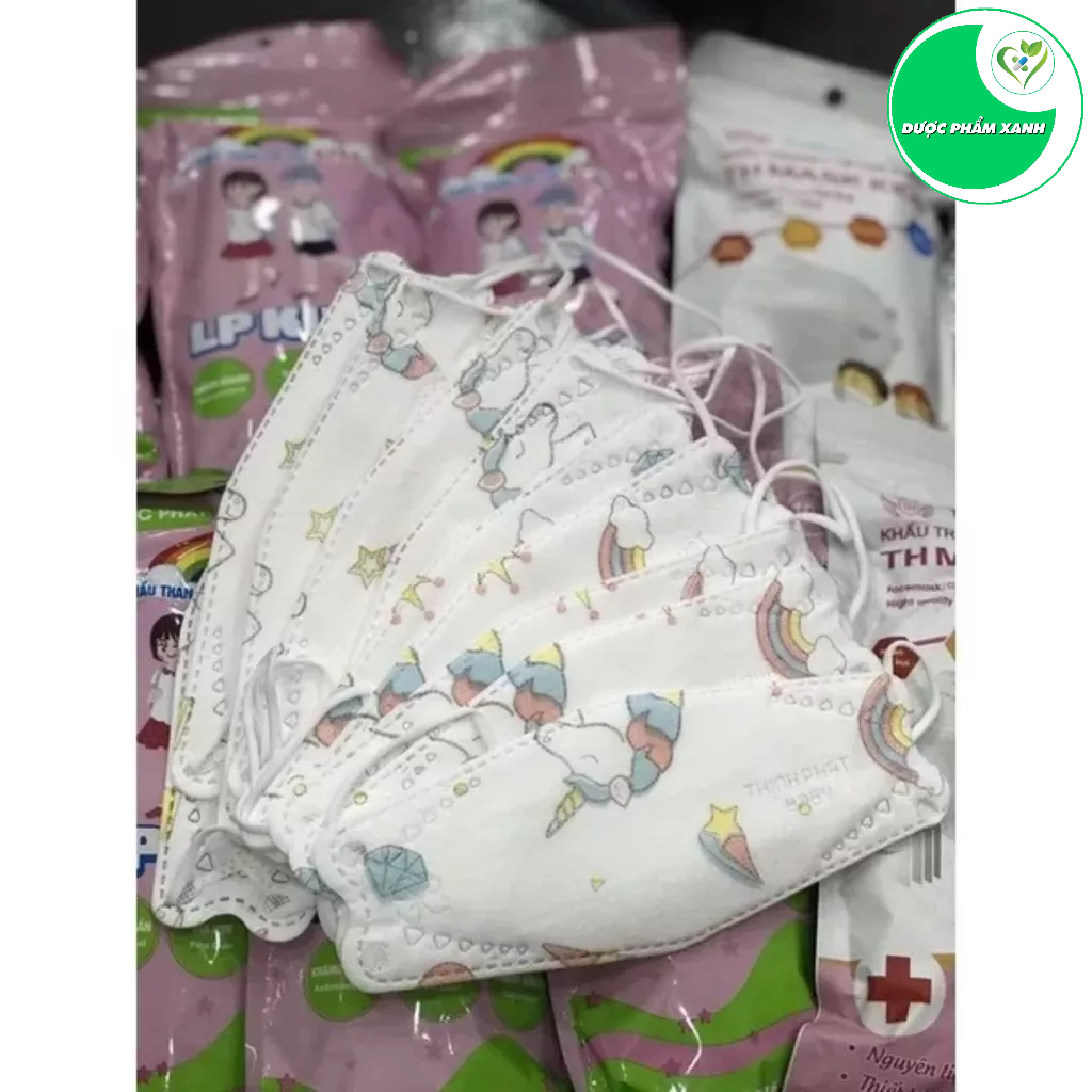 Khẩu Trang Trẻ Em KF94 Cao Cấp - Túi/10Cái - LP Kids