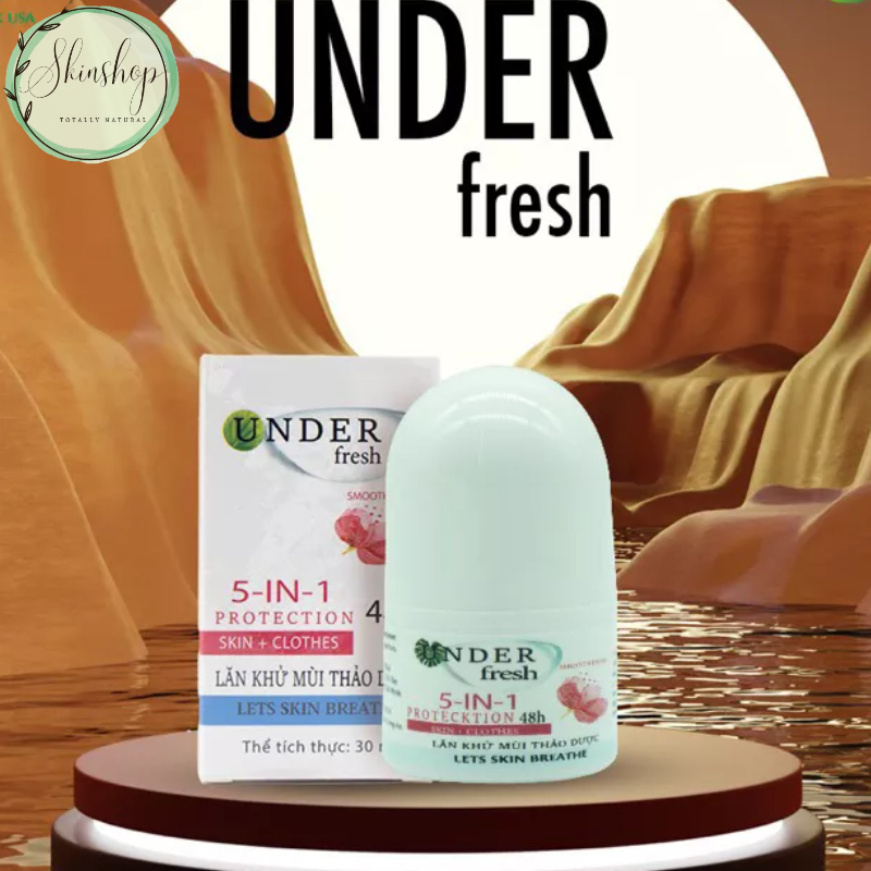Lăn Khử Mùi Thảo Dược 5 In 1 ( 1 Chai Là Chấm Dứt Mùi Hôi Ở Vùng Cánh , Diệt Khuẩn, Sáng Da Vùng Cánh )