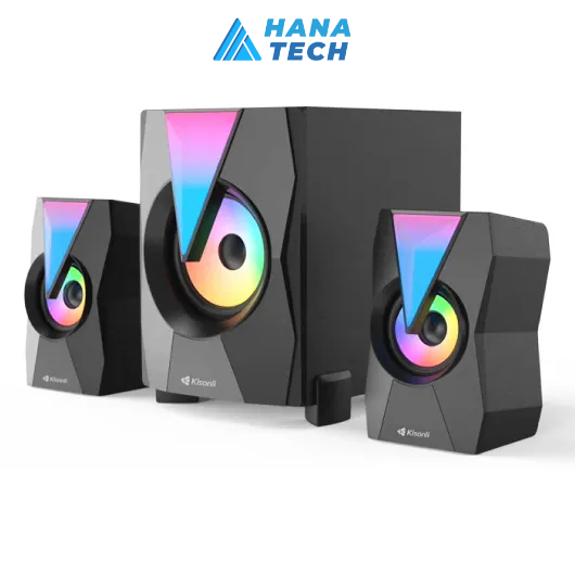 LOA BLUETOOTH 2.1 KISONLI TM-1000U , LED RGB , BASS CỰC HAY