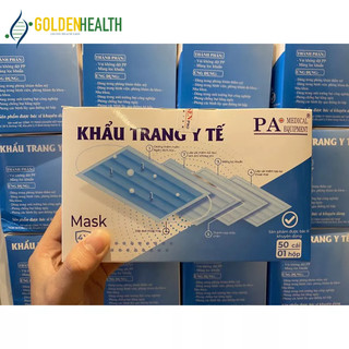 Khẩu trang y tế 4 lớp hộp/50cái