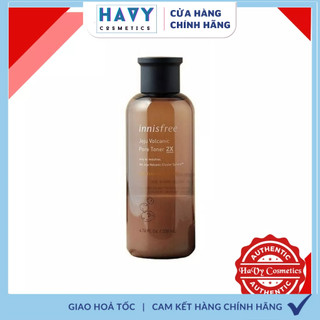 Nước hoa hồng tro núi lửa Innisfree Jeju volcanic pore toner 2X 200ml