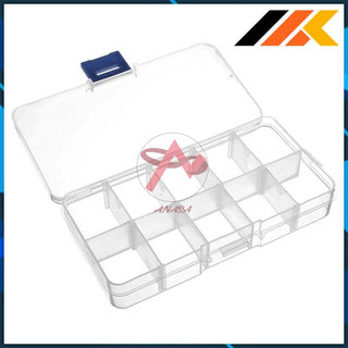 Hộp chia ngăn đựng trang sức, phụ kiện 10/ 15/ 24 ngăn đựng linh kiện điện tử