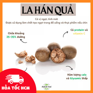 10 quả la hán khô - mát gan giải nhiệt, ngọt thanh dễ uống