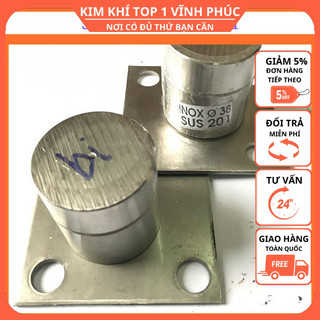 Bản lề cửa cổng cối xoay Inox (1 chiếc)