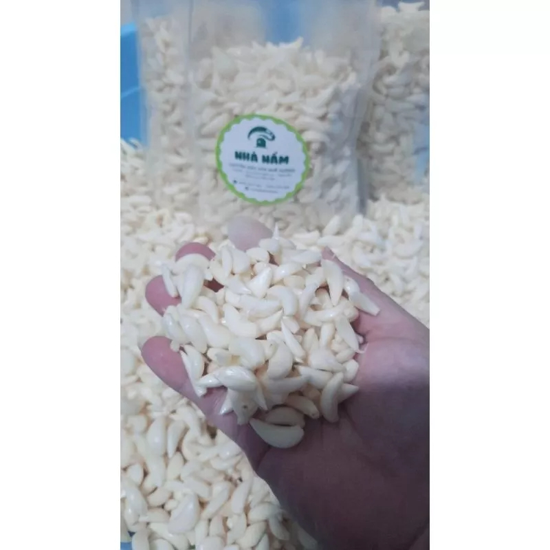 Tỏi Lý Sơn lột sẳn  - Hút chân không - Gói 500gr