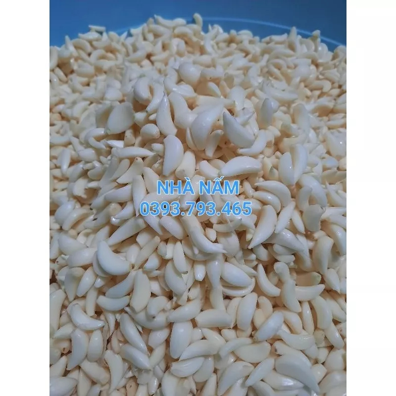 Tỏi Lý Sơn lột sẳn  - Hút chân không - Gói 500gr