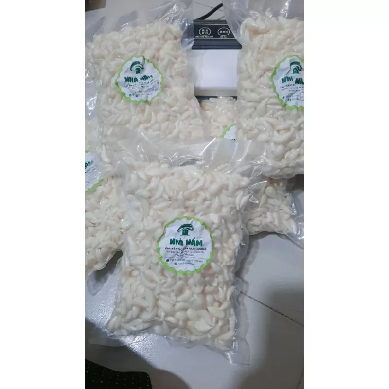 Tỏi Lý Sơn lột sẳn  - Hút chân không - Gói 500gr