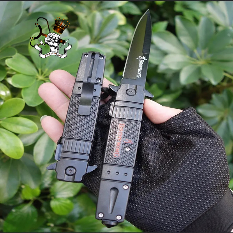 [DP5] Dao Gấp Browning Đen Cao Cấp Đa Chức Năng Siêu Tiện Dụng