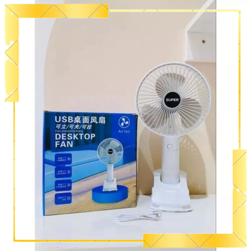 QUẠT KẸP SUPER 3 TRONG 1( cầm tay, kẹp bàn hoặc để bàn đều được nhé ạ)