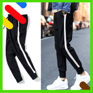 Quần Jogger Nỉ 1 sọc Nam Nữ đều mặc được