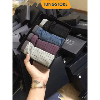 COmbo 4 Sịp Nam Thông Hơi Sịp Chéo Và Sịp Đùi chất liệu mềm mịn bền đẹp thoáng mát.