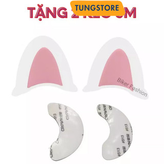 Tai mèo ( 1 cặp ) gắn mũ bảo hiểm cực xinh độc lạ cute đi xe máy