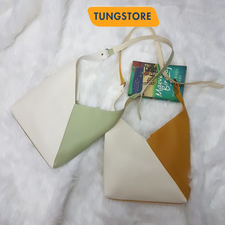 Beige Cut-out Bag Phối Màu