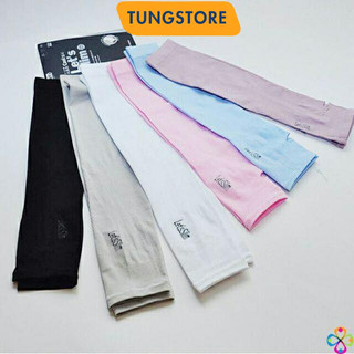 Combo 3 Ống tay chống nắng xỏ ngón let's slim Hàn Quốc