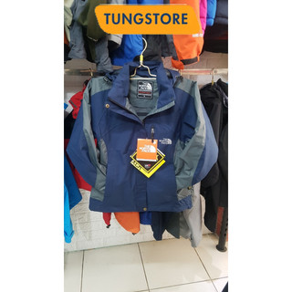 Áo gió chống thấm VNXK xuất Mỹ hiệu TNF( Xanh than)