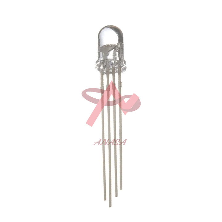 Led RGB 4 Chân Siêu Sáng Phi 5mm