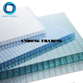 Combo 3 Tấm nhựa kính rỗng trong suốt nhiều màu dày 6li, nhiều kt