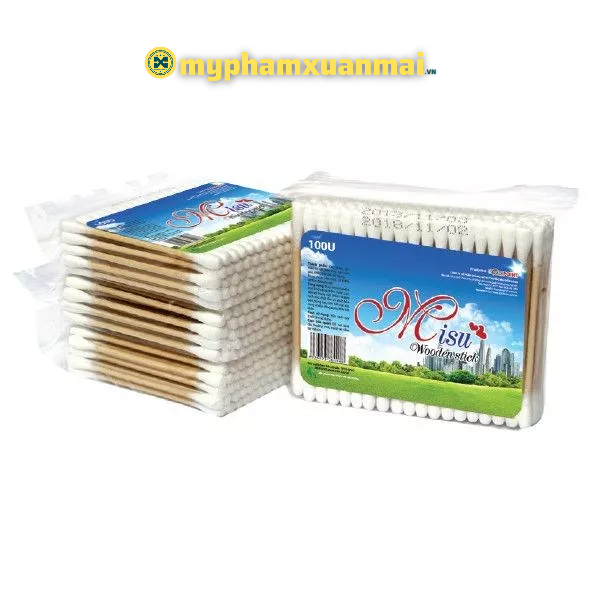 01 Túi Bông tăm hàng cao cấp cotton tự nhiên