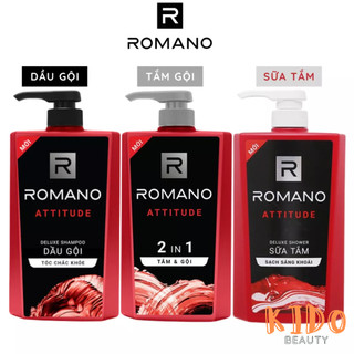 Sữa tắm gội hương nước hoa romano attitude | dầu gội romano attitude | sữa tắm romano attitude 180g/650g