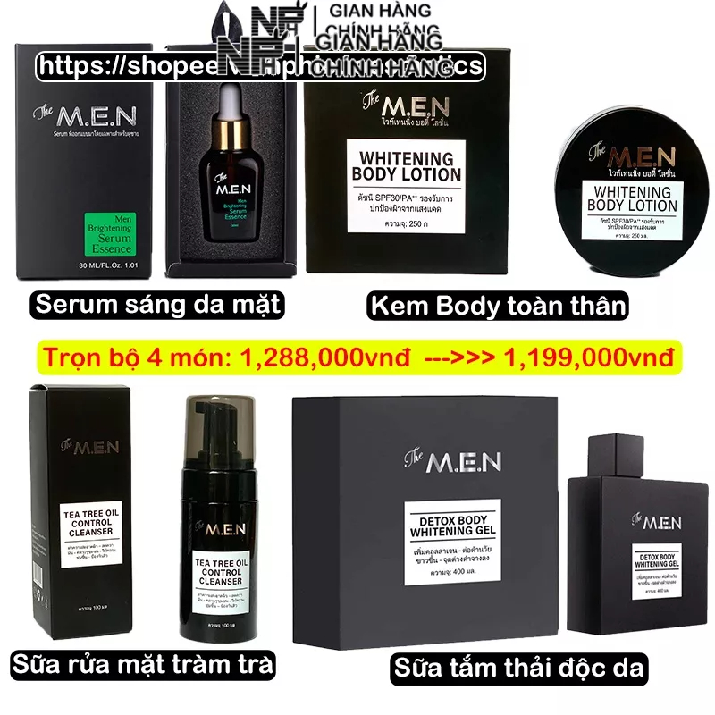 Bộ chăm sóc da cho nam The Men