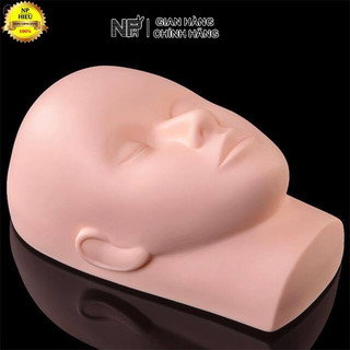 Đầu manocanh học massage nối mi bấm huyệt
