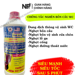 Nghẹt bồn cầu siêu tốc