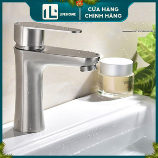 Vòi lavabo nóng lạnh INOX 304 cao cấp