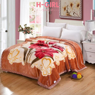🌺xả kho🌺 chăn lông tuyết mùa đông 4kg đắp đại hàn