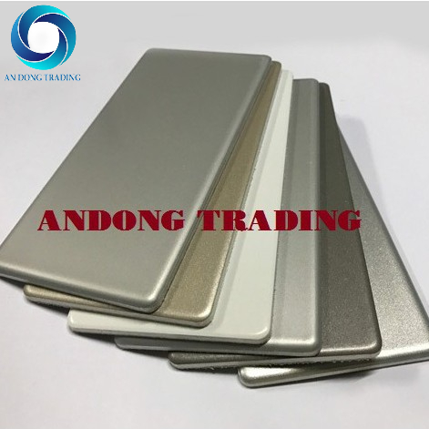 HỎA TỐC- Tấm alu nhôm nhựa màu Vàng tươi, Xanh dương, Màu cà phê, Bạc hà,...